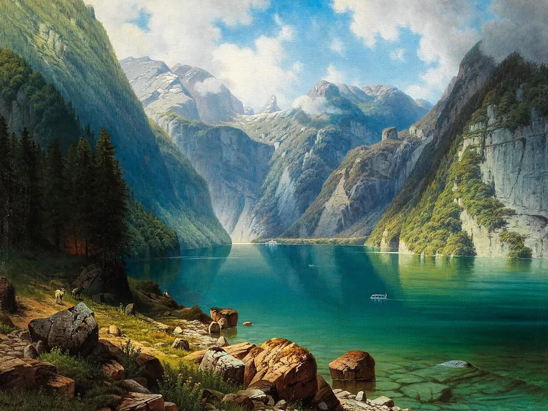 1837-Dániel Somogyi - Königssee 1879